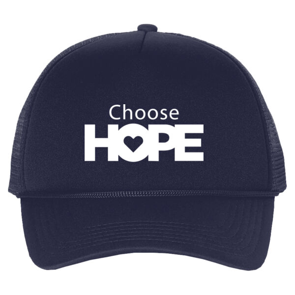 Choose Hope - Foam Mesh-Back Trucker Cap Thumbnail